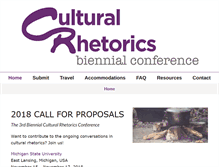 Tablet Screenshot of culturalrhetorics.org
